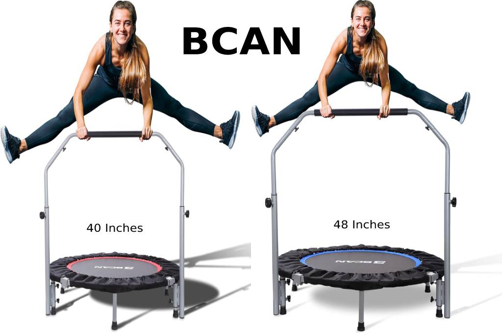 BCAN 40/48″ Foldable Mini Trampoline Review