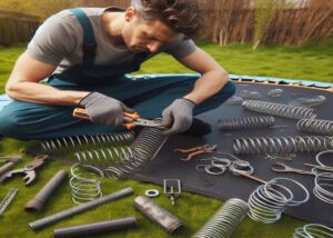 Trampoline Disassembly Guide