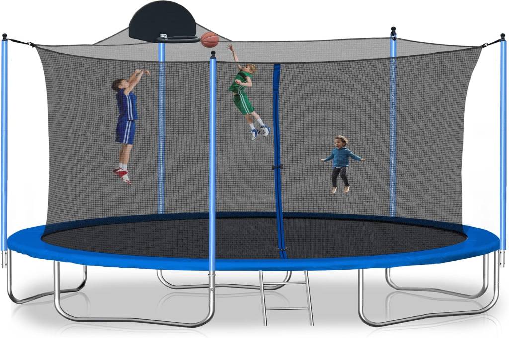 EMKK Trampoline for Kids and Adults 12 FT