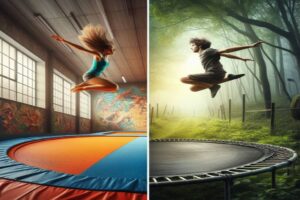 Indoor vs. Outdoor Trampolines