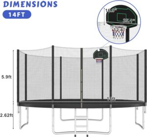 Merax 14FT Trampoline Review