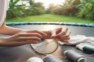 Trampoline Hole Repair Guide