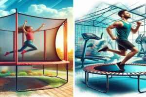 Trampolines vs. Rebounders