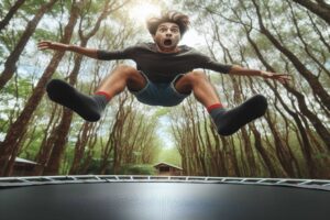 trampoline bounce