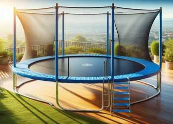 Trampolines with Ladder